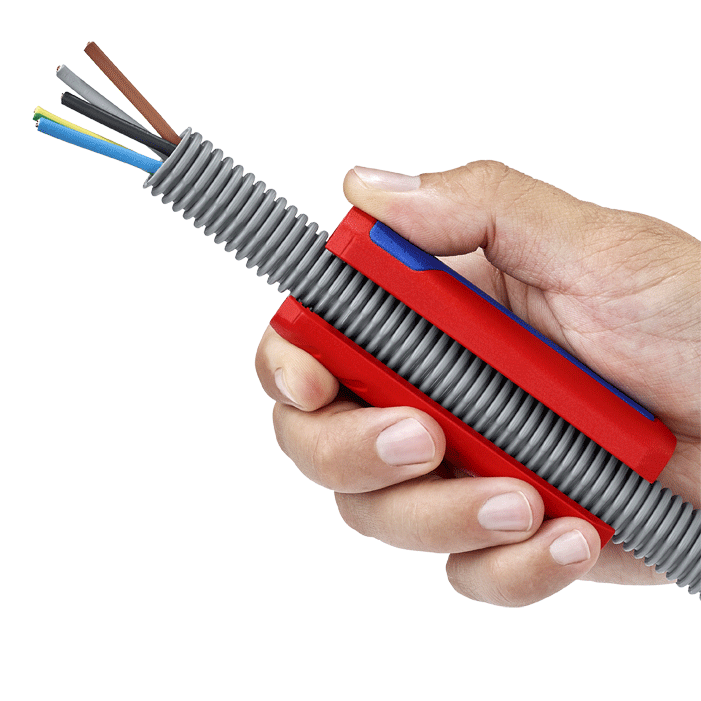 Knipex - 90 22 - Coupe-gaine - pour gaines rainurées - n°2 - 90 22 - EAN 4003773082286 - Bugnard.ch