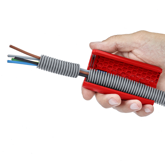 Knipex - 90 22 - Coupe-gaine - pour gaines rainurées - n°3 - 90 22 - EAN 4003773082286 - Bugnard.ch