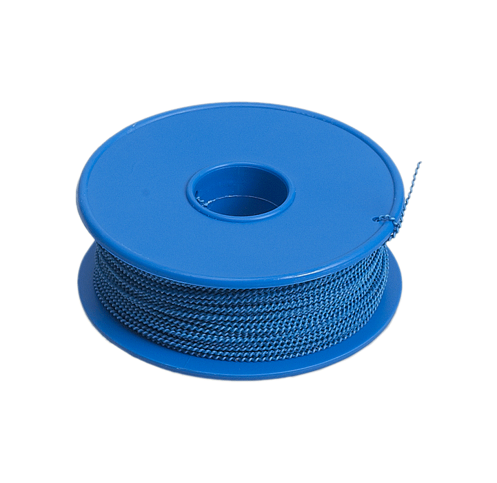 KDDB - Fil pour plomb, enrobé de plastique 100m, bleu - n°1 - KDDB - Bugnard.ch