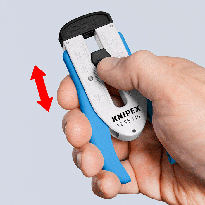 Knipex - 12 85 - Outil à dénuder de précision - n°4 - 12 85 - EAN 4003773087878 - Bugnard.ch