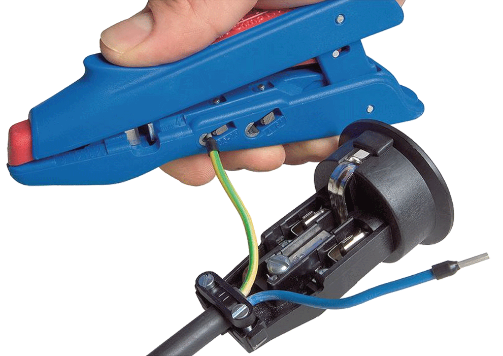 Weicon - Duo-Crimp No. 300 - Outil de dénudage et de sertissage - n°3 - Duo-Crimp No. 300 - EAN 4024596001216 - Bugnard.ch