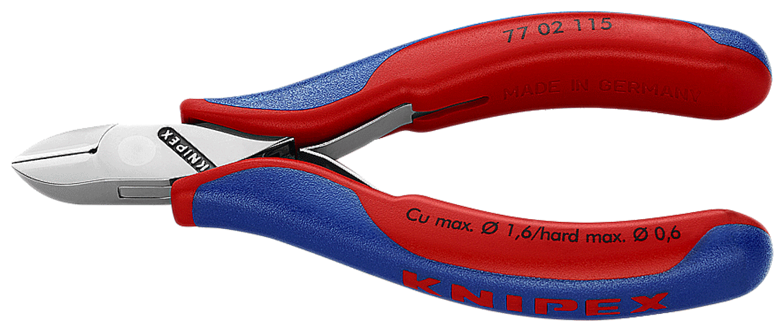 Knipex - 77 02 - Pince coupante de côté - mâchoires ovales - n°1 - 77 02 - Bugnard.ch