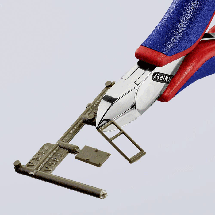 Knipex - 77 22 - Pince coupant de côté - sans chanfrein - n°2 - 77 22 - EAN 4003773043782 - Bugnard.ch