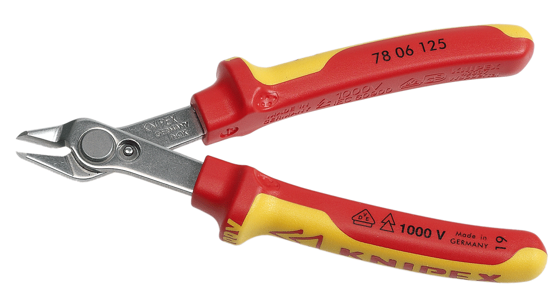 Knipex - 78 06 T - Pince coupante de côté - inclinée - INOX - 1000 V - n°1 - 78 06 T - EAN 4003773084099 - Bugnard.ch