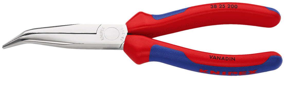 Knipex - 38 25 - Pince à long bec pointu - coudé 40 ° - n°1 - 38 25 - EAN 4003773043669 - Bugnard.ch
