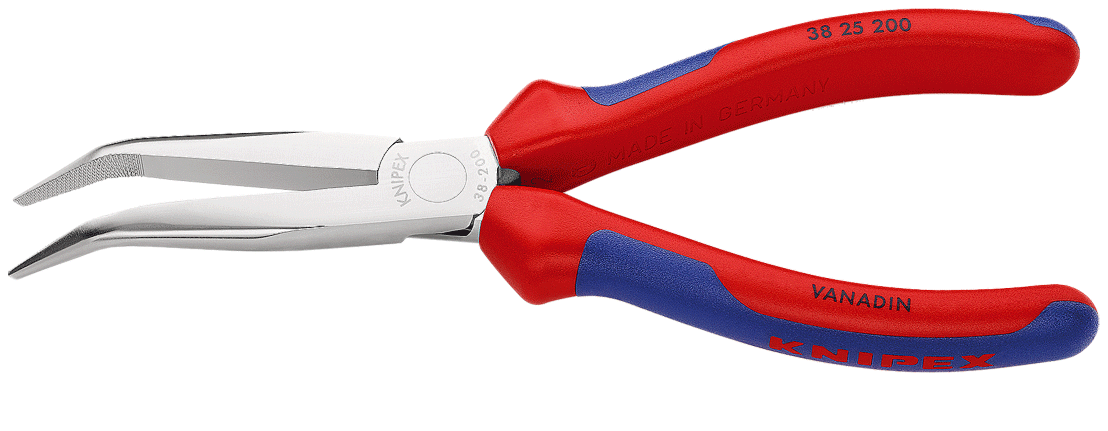 Knipex - 38 25 - Pince à long bec pointu - coudé 40 ° - n°2 - 38 25 - EAN 4003773043669 - Bugnard.ch