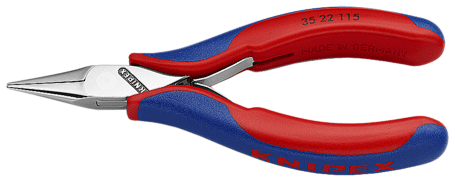 Knipex - 35 22 - Pince à bec demi-rond - pointe