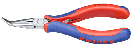 Knipex - 35 82 - Pince à long bec pointue - coudée à 45°