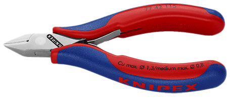 Knipex - 77 42 - Pince coupante de côté - mâchoires pointues
