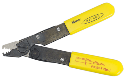 Miller - FO 103-T-250-J - Pince à dénuder - fibre optique - 3 rainures