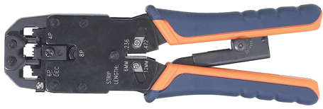 Pinces à sertir RJ11 / RJ12 / RJ45 - Bugnard.ch