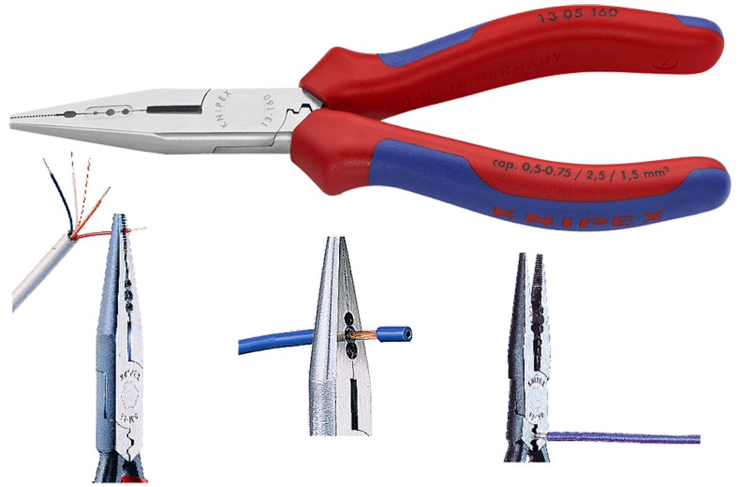 Knipex - 13 05 - Pince à usages multiples - n°2 - 13 05 - EAN 4003773071426 - Bugnard.ch