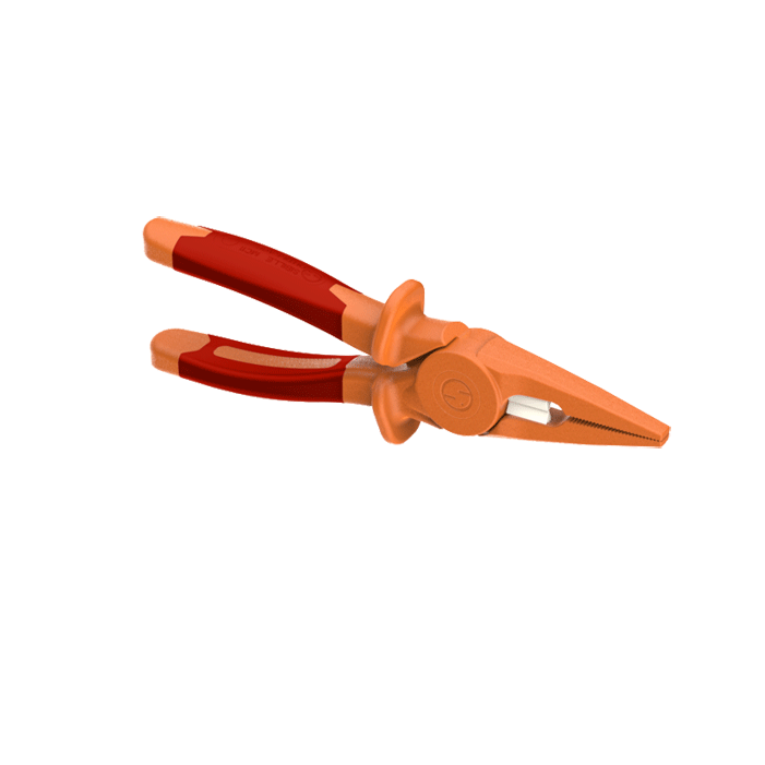 Electro-PJP - MC11CE - Pince à becs longs isolée - coupe-céramique - 1000 V - n°1 - MC11CE - EAN 3665349001100 - Bugnard.ch