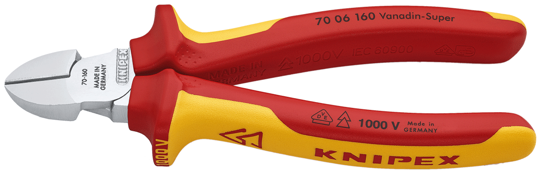 Knipex - Pince coupante de côté - 1000 V - n°1 - Bugnard.ch