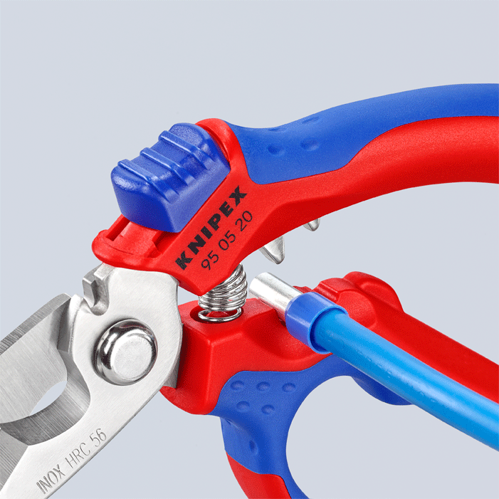 Knipex - 95 05 - Ciseaux coudés pour électricien - n°5 - 95 05 - EAN 4003773082699 - Bugnard.ch