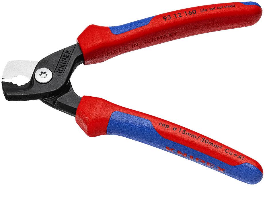 Knipex - 95 12 - Coupe-câble électrique - "StepCut" - 50 mm² - n°2 - 95 12 - EAN 4003773085928 - Bugnard.ch