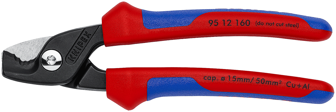 Knipex - 95 12 - Coupe-câble électrique - "StepCut" - 50 mm² - n°3 - 95 12 - EAN 4003773085928 - Bugnard.ch