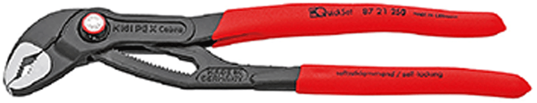 Knipex - 87 21 - Pince multiprise - Cobra® Quick Set - n°1 - 87 21 - EAN 4003773072775 - Bugnard.ch