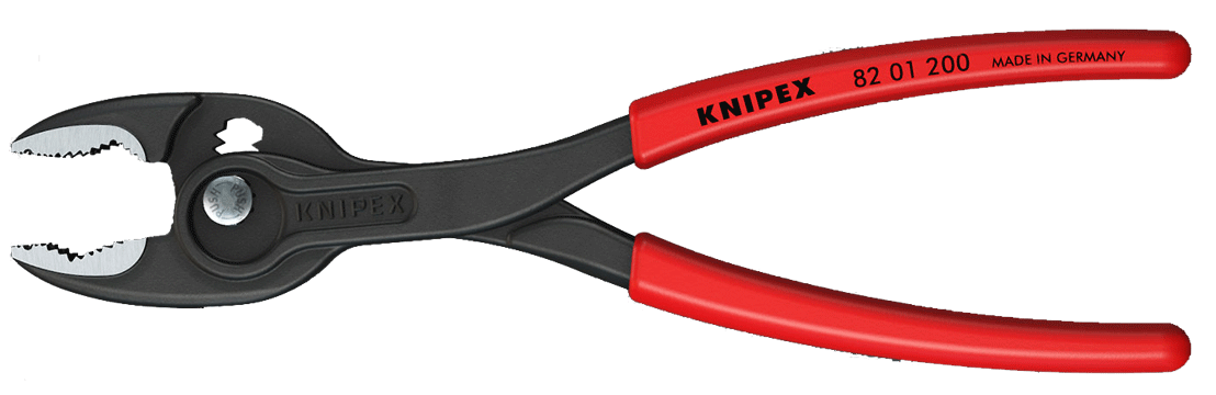 Knipex - TwinGrip - Pince frontale à articulations coulissantes - n°1 - TwinGrip - EAN 4003773087243 - Bugnard.ch
