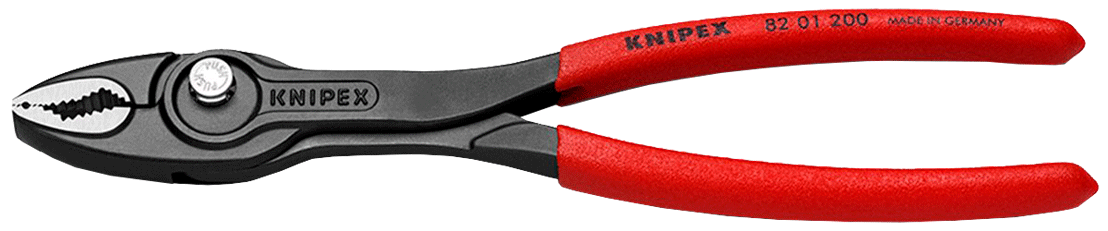 Knipex - TwinGrip - Pince frontale à articulations coulissantes - n°2 - TwinGrip - EAN 4003773087243 - Bugnard.ch