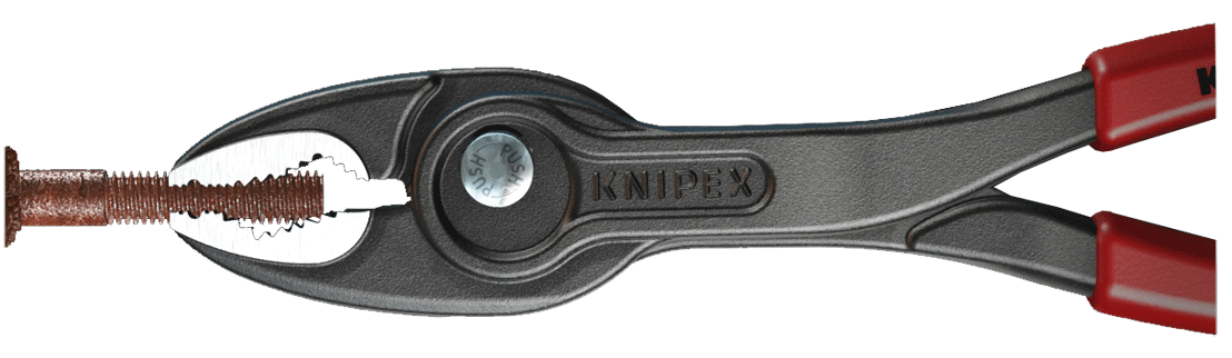 Knipex - TwinGrip - Pince frontale à articulations coulissantes - n°3 - TwinGrip - EAN 4003773087243 - Bugnard.ch