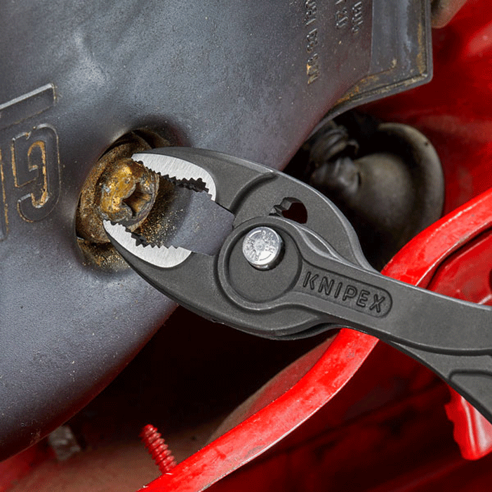 Knipex - TwinGrip - Pince frontale à articulations coulissantes - n°4 - TwinGrip - EAN 4003773087243 - Bugnard.ch