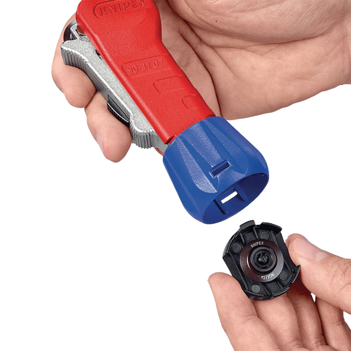Knipex - TubiX - Coupe-tube pour tubes de cuivre / laiton / inox - n°2 - TubiX - EAN 4003773084907 - Bugnard.ch