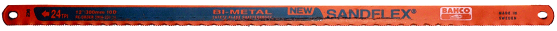 Bahco - 3906 - Lame de scie à main pour métaux - 300 mm - n°1 - 3906 - Bugnard.ch