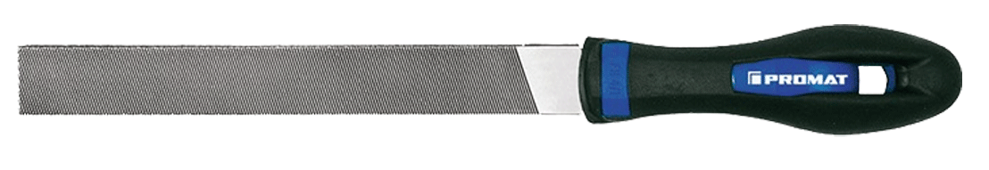 PROMAT - Lime plate - mi-douce - avec manche - n°1 - Bugnard.ch