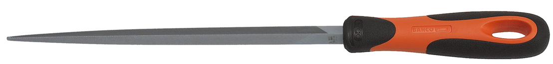 Bahco - 1-170-2 - Lime triangulaire - mi-douce - avec manche - n°1 - 1-170-2 - Bugnard.ch