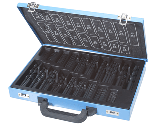 Assortiment de mèches hélicoidales