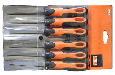 Bahco - 1-476 - Assortiment de 6 limes - douce