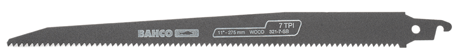 Bahco - 321-7-SB - Sägeblatt für Holz und Kunststoff - 280 mm