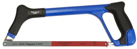Bugnard - Metallsägebogen - blau - Blattlänge von 300 mm