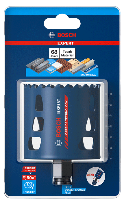 Bosch - EXPERT Tough Material - Scie-cloche - dents en carbure affûtées - n°2 - EXPERT Tough Material - Bugnard.ch