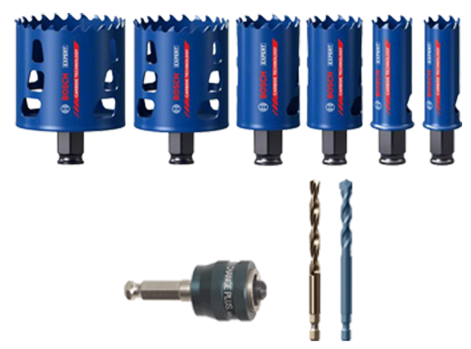 Bosch - EXPERT Tough Material - Jeu de scie-cloches - "Spécial Électro" - 20-83 mm - n°2 - EXPERT Tough Material - Bugnard.ch