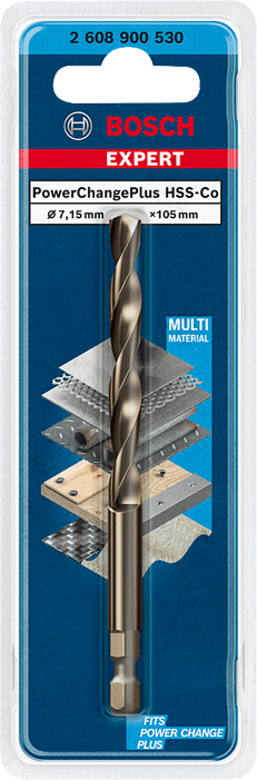 Bosch - EXPERT HSS-Co - Mèche de centrage - HSS-Co - n°2 - EXPERT HSS-Co - EAN 4059952536767 - Bugnard.ch