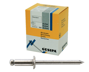 Gesipa - Rivets aveugles - Standard - Alu/Acier