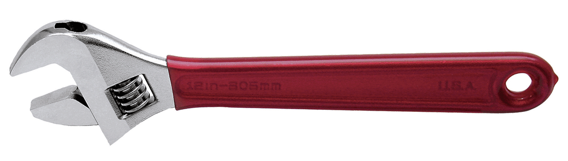 Klein Tools - Clé à molette - acier allié forgé - chromée - n°1 - Bugnard.ch