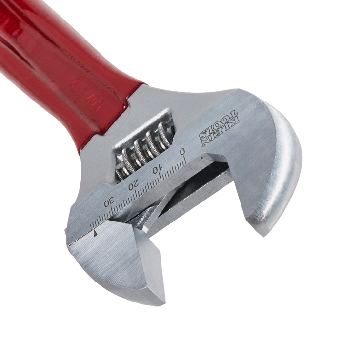 Klein Tools - Clé à molette - acier allié forgé - chromée - n°2 - Bugnard.ch
