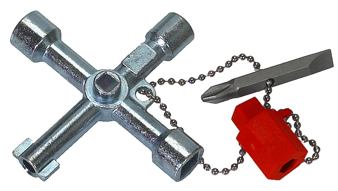 OPT - Clé pour armoire de manoeuvre - n°1 - CS-4 - Bugnard.ch