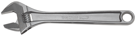 Bahco - Clé à molette - acier suédois - chromée