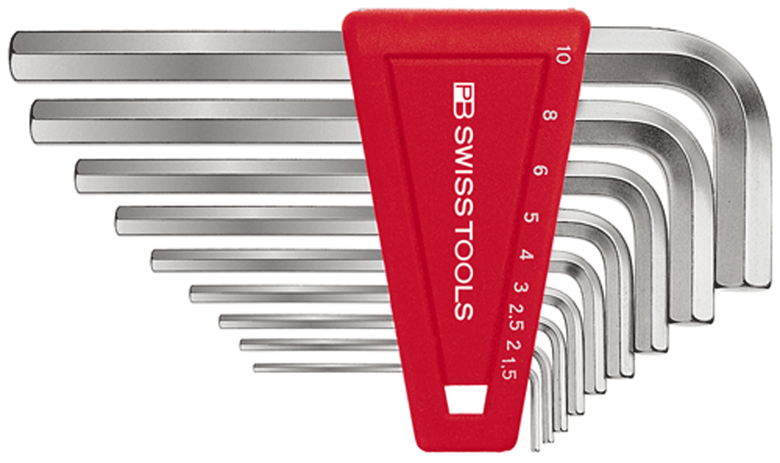 PB Swiss Tools - PB 210 H - Jeu de clés mâles - mm - n°2 - PB 210 H - Bugnard.ch