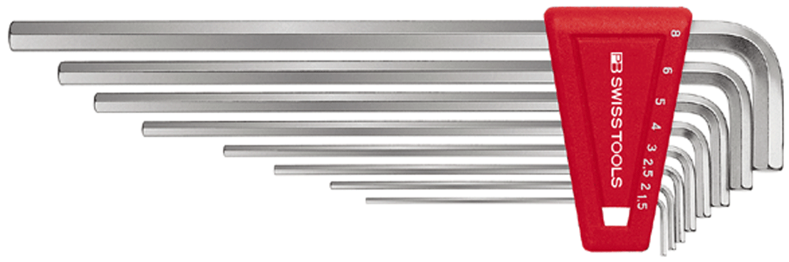 PB Swiss Tools - PB 211 H - Jeu de clés mâles - long - n°1 - PB 211 H - Bugnard.ch