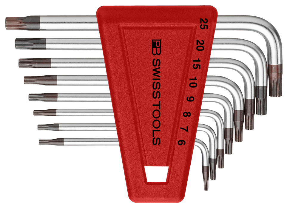 PB Swiss Tools - PB 410 H - Jeu de clés mâles - Torx - avec support plastique - n°1 - PB 410 H - EAN 7610733069446 - Bugnard.ch