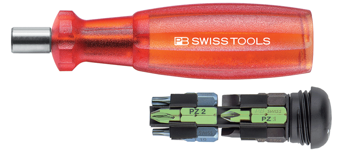 PB Swiss Tools - Porte-embouts - avec embouts - n°1 - PB 6460 BU - Bugnard.ch
