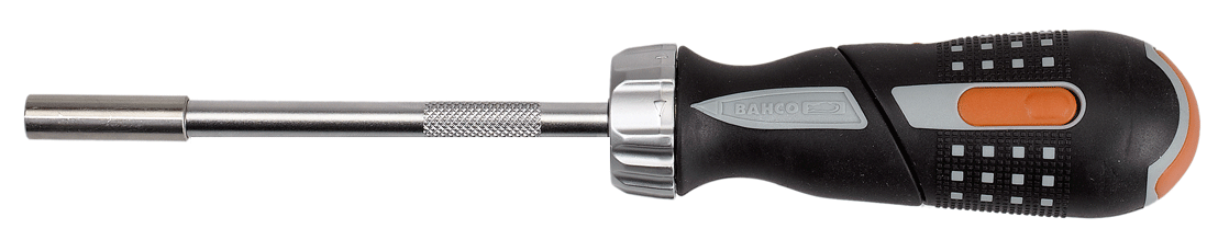 Bahco - Poignée à cliquet pivotante pour embouts 1/4" - n°2 - EAN 7314150128105 - Bugnard.ch