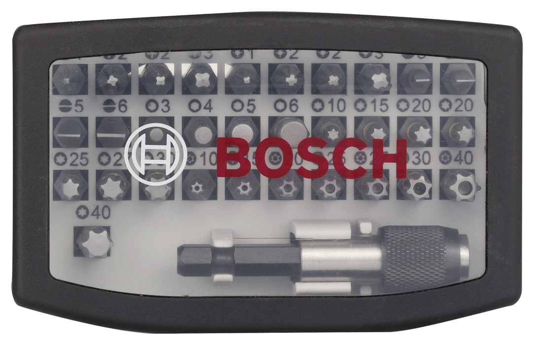 Bosch - Jeu de bits avec porte-embouts - n°2 - EAN 3165140761734 - Bugnard.ch