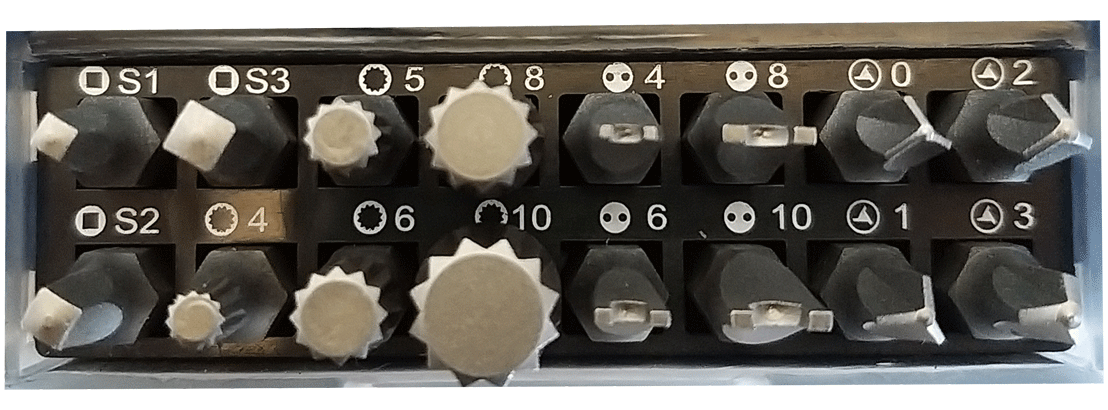 Bugnard - Jeu de bits avec porte-embouts - 32 embouts - sécurité - n°2 - Bugnard.ch