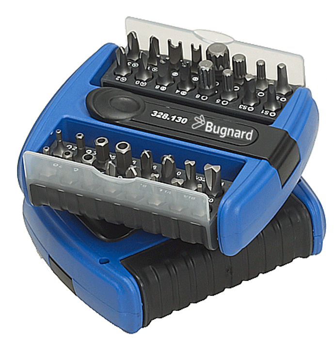 Bugnard - Jeu de bits standard/sécurité avec porte-embouts - n°3 - Bugnard.ch